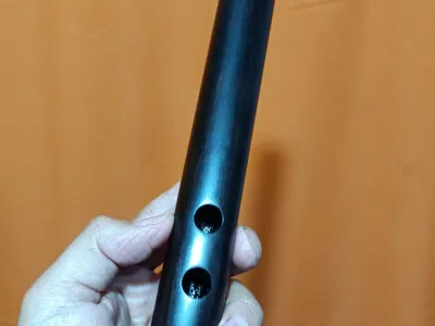 Quena de ébano africano