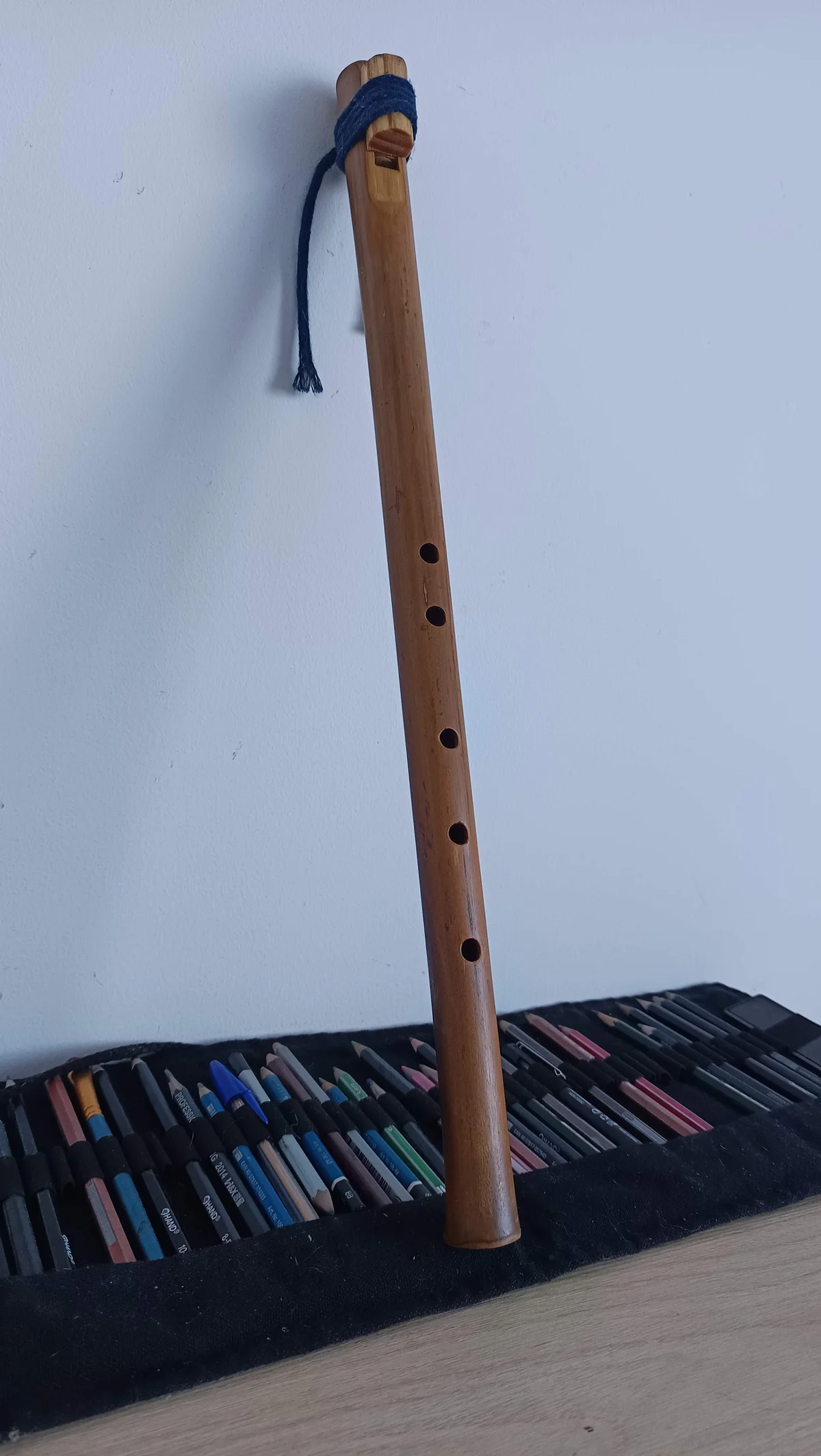 Flauta estilo nativa americana de bambú en E menor pentatónica - Imagen 2