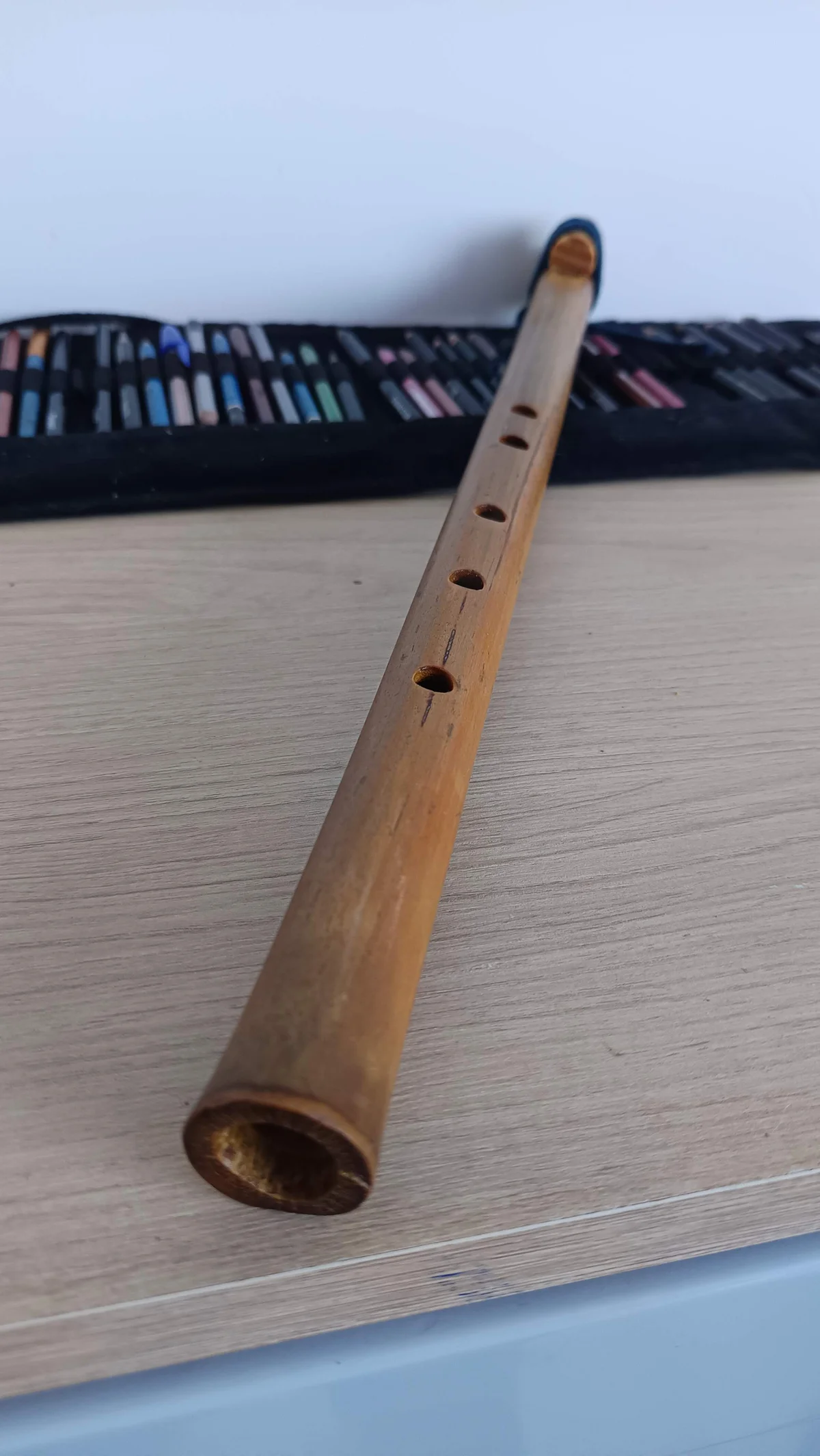 Flauta estilo nativa americana de bambú en E menor pentatónica - Imagen 3